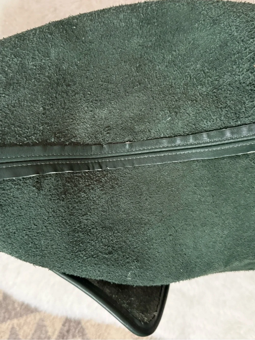 RARE! Vintage Coach Legacy XL Duffle, #9085 in BottleGreen, Mint Condition